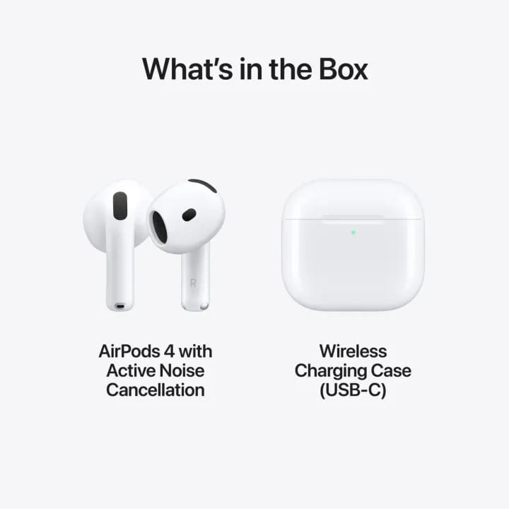 Apple Air Pods 4 (4th Generation) ANC Master Copy
